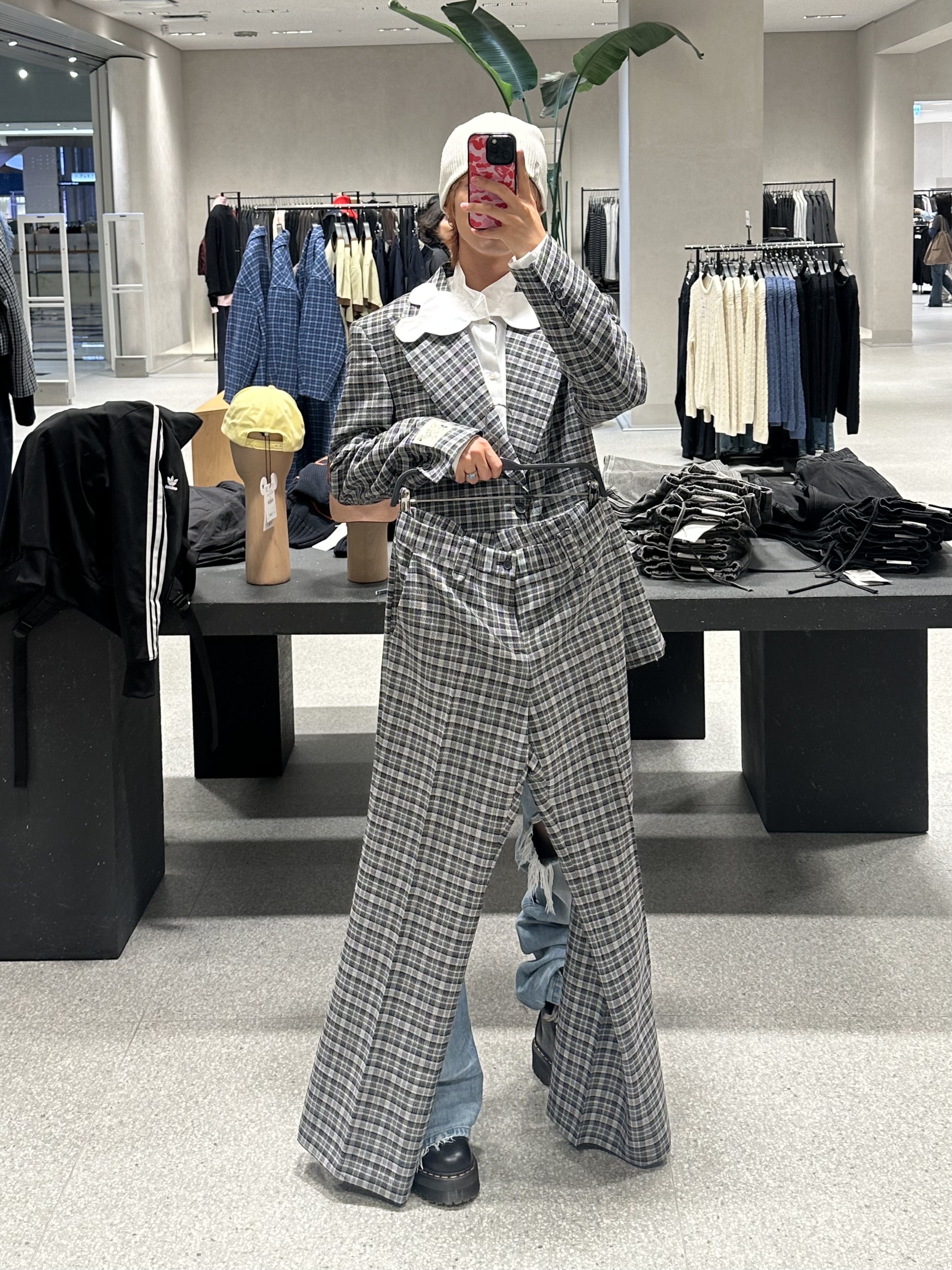 Dr. Martens x Rick Owens 1918 DMXL Calf Length Boot Black 착용 스타일 - 1