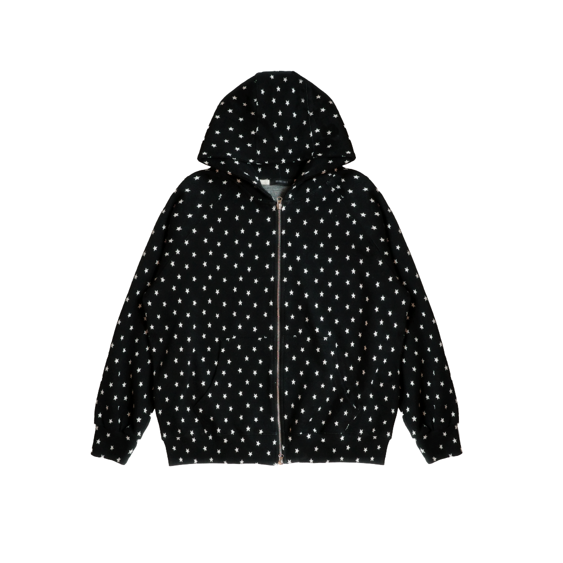 KS5CRHD001BK Kookeesee Star Hoodie Zip up Black
