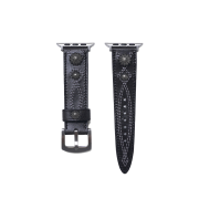 OGARP Concho Leather AppleWatch Strap 40/44mm Black