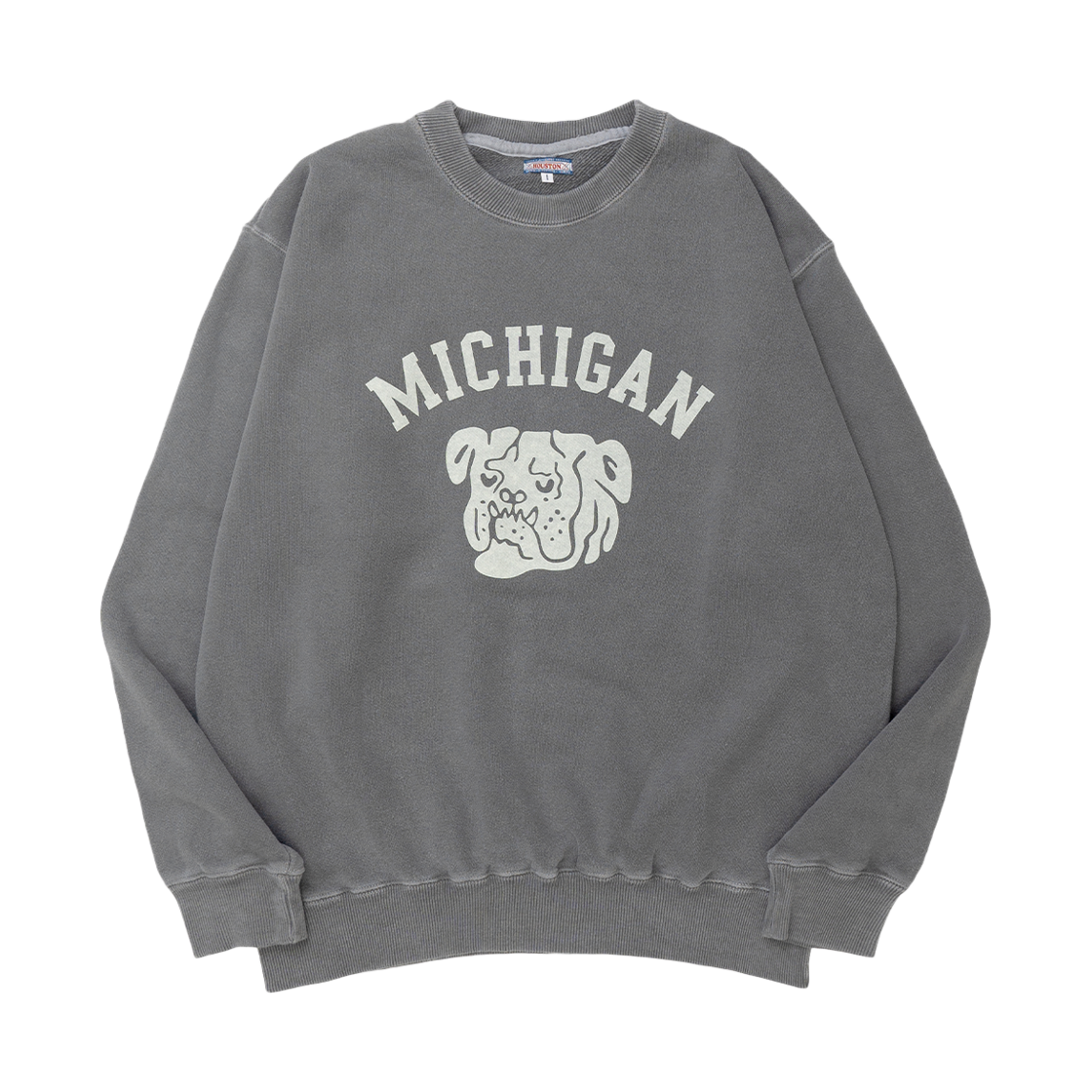 2029WBK Houston Japan Pigment Print Sweat MICHIGAN Black 2029W