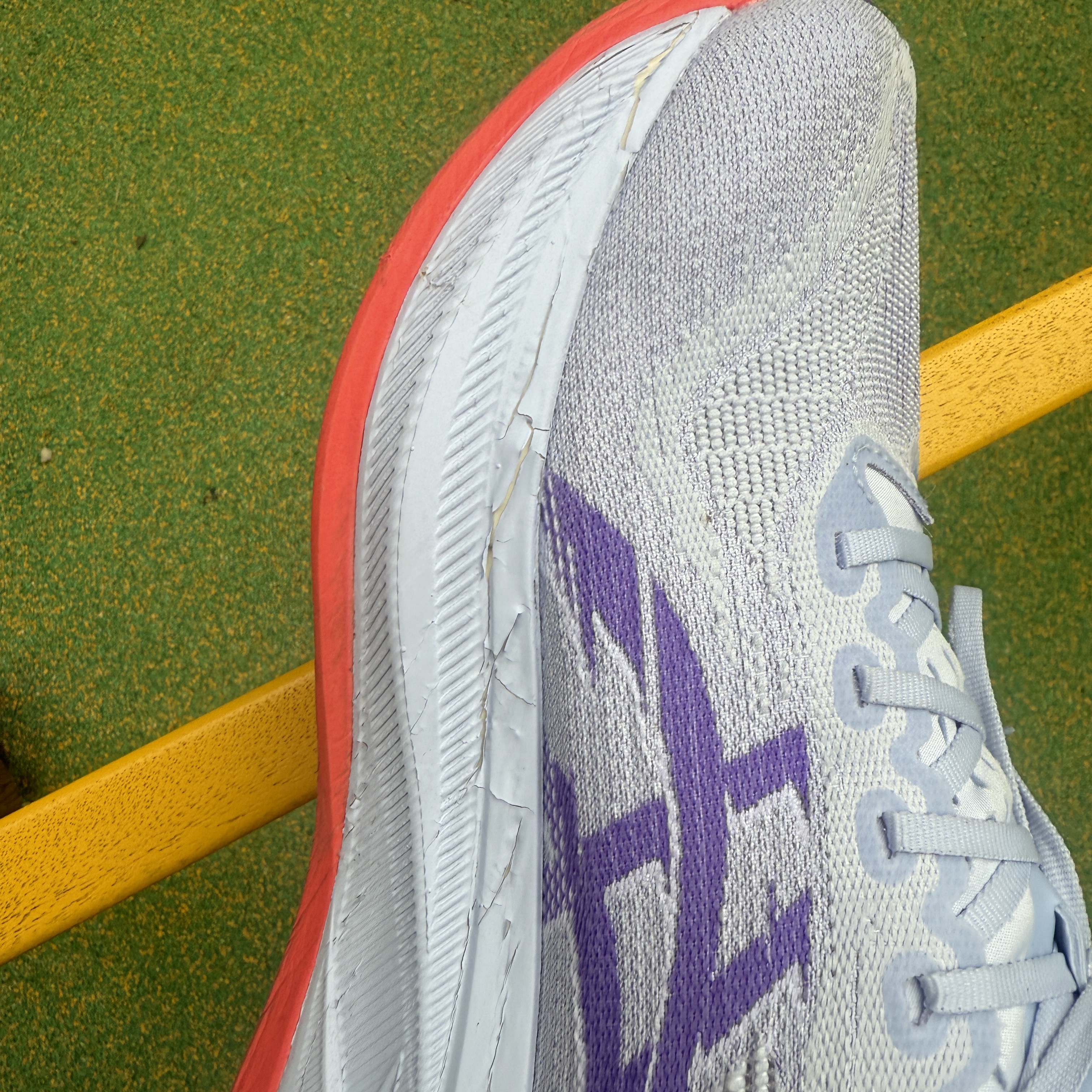 Asics Superblast 2 Blue Fade Edo Purple 착용 스타일 - 2