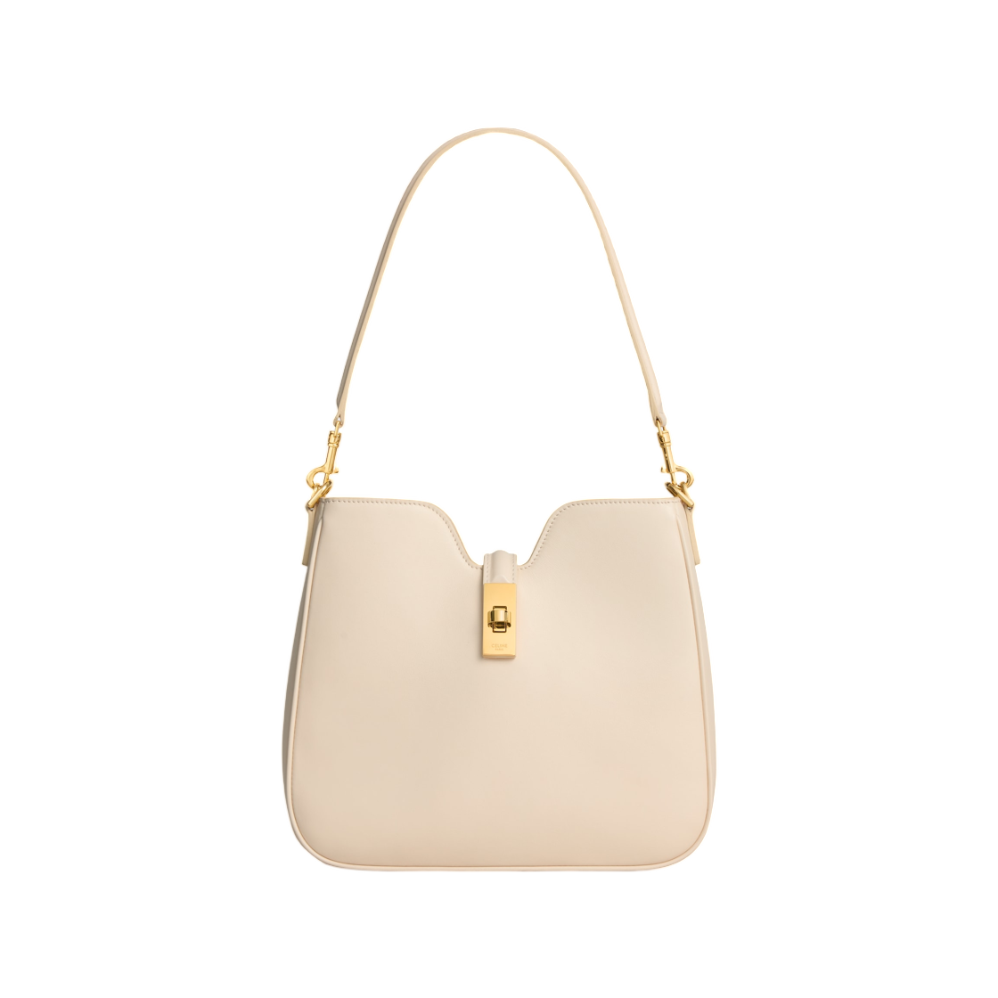 120693FX9-01CR Celine Small Camille 16 Soft Bag in Smooth Calfskin Cream