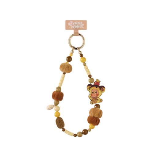 팝마트 작은별 맛있는 한 입 시리즈 휴대폰 스트랩 럭키 푸딩 (개봉 박스)(Pop Mart Twinkle Twinkle Savor the Moment Series Phone Charm Lucky Pudding (Opened Case))