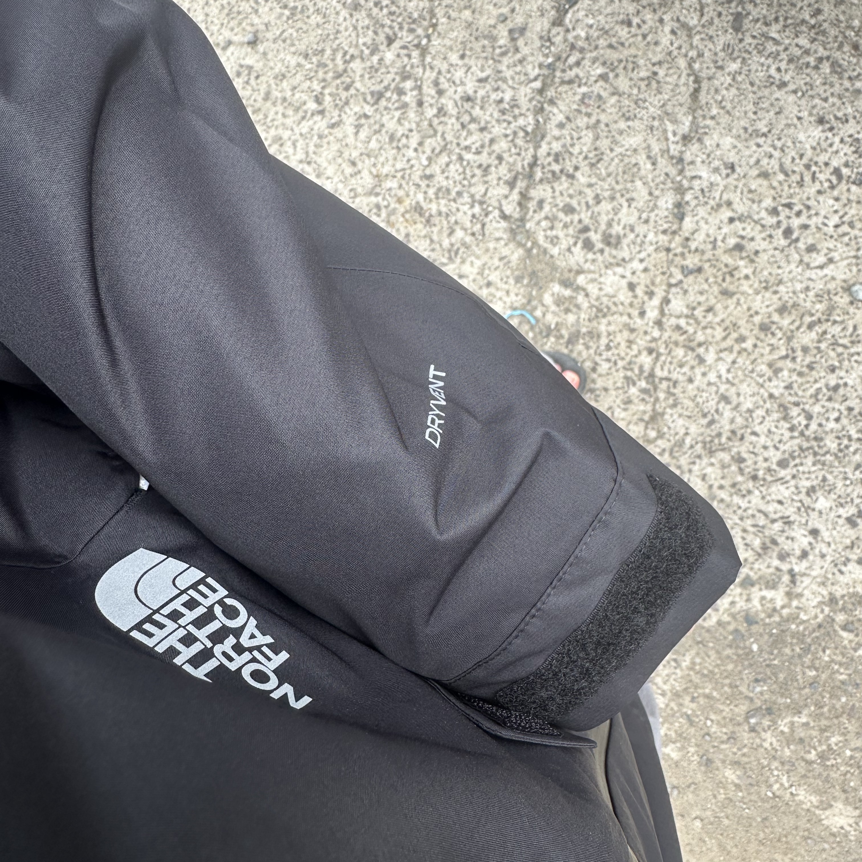 The North Face White Label Slope Jacket Black, The North Face White Label Slope Jacket Dark Gray 착용 스타일 - 2