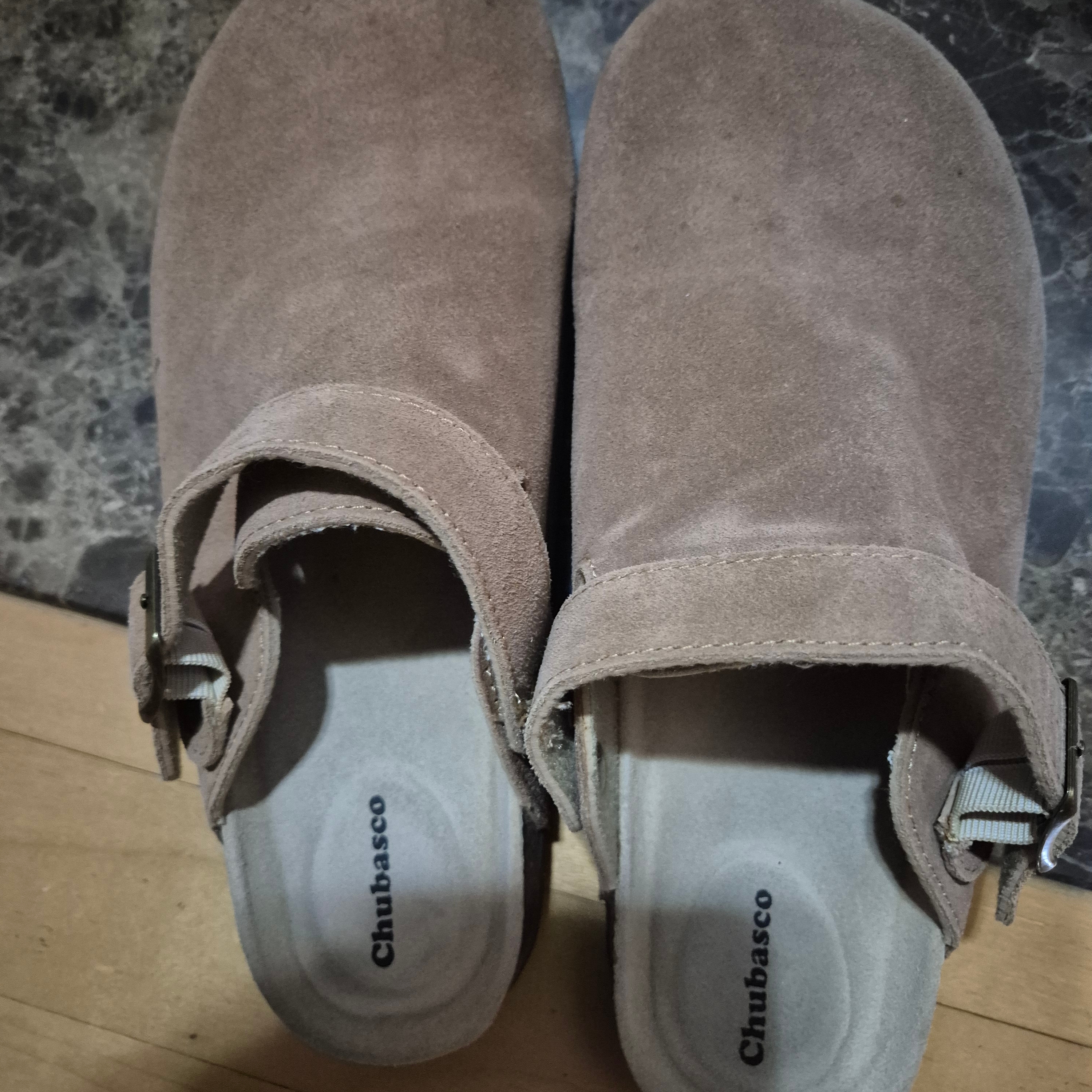 Chubasco Canto Back Strap Mule Tan 착용 스타일