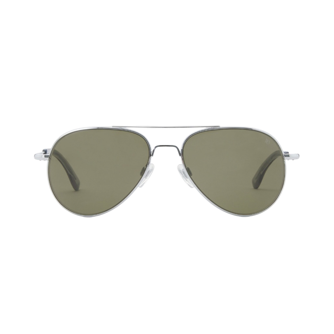 아메리칸 옵티컬 제너럴 실버 AO라이트 나일론 그린 렌즈(American Optical General Silver AOLite Nylon Green Lenses)
