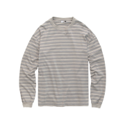 Polyteru Striped Long Sleeve Ecru