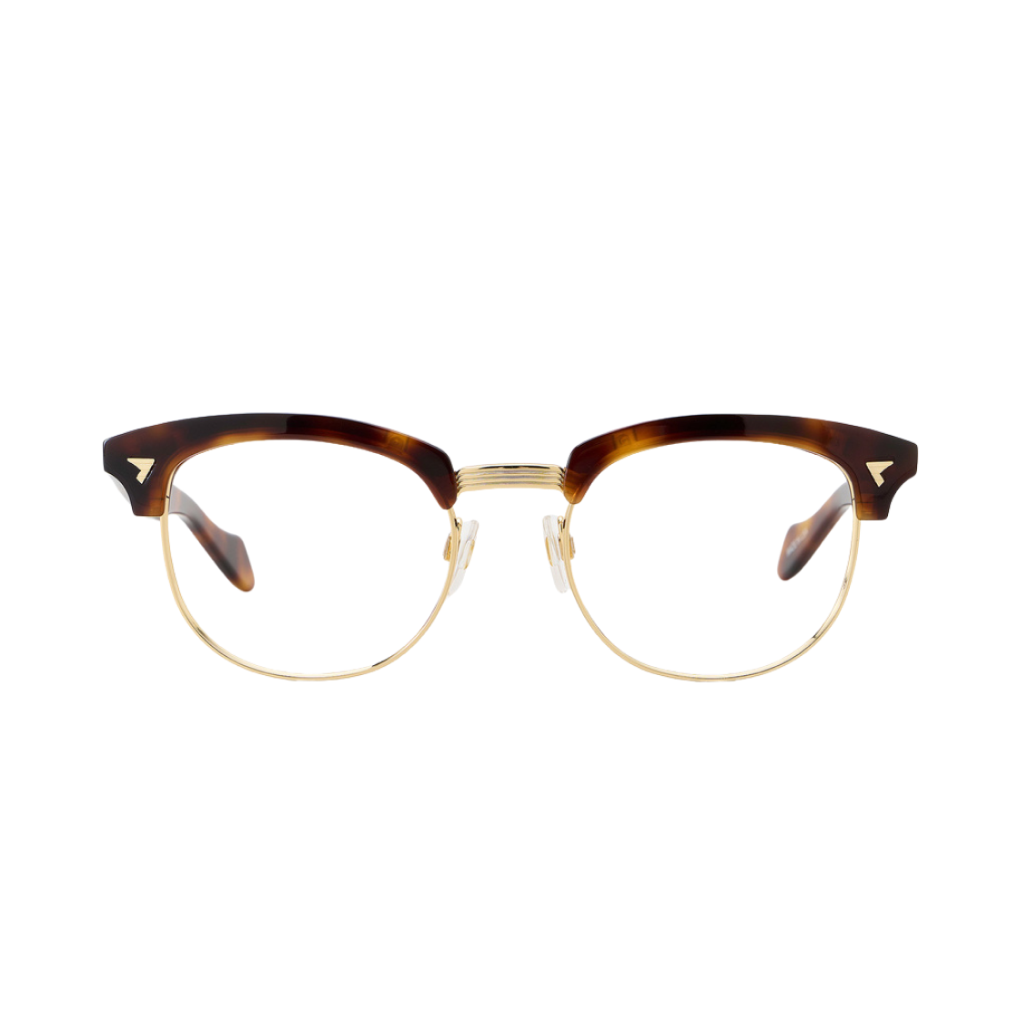 아메리칸 옵티컬 써몬트 톨토이즈 골드 클리어 렌즈(American Optical Sirmont Tortoise Gold Clear Lenses)