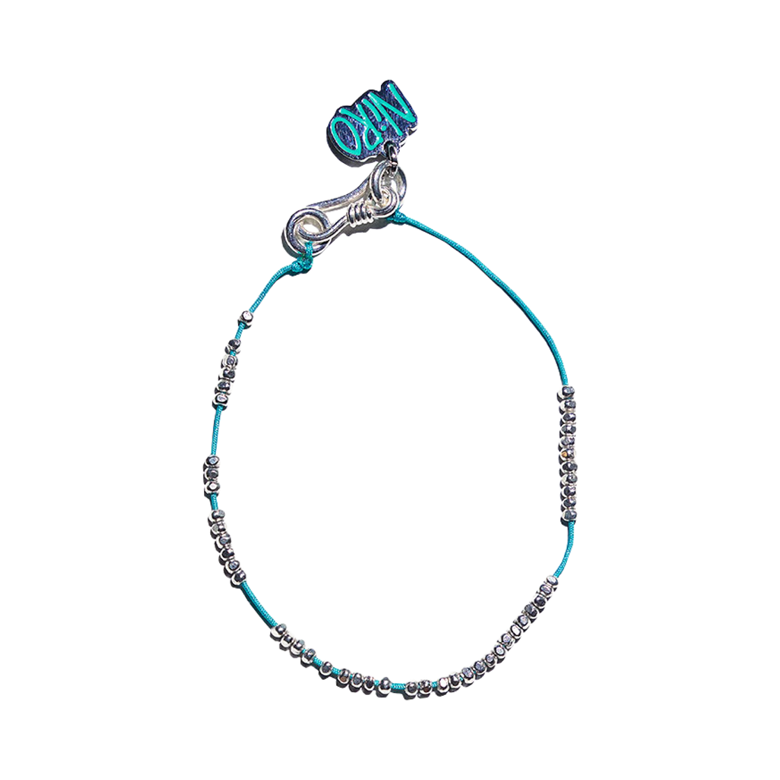 니로 세렌디피티 카렌 실버 트리드 브레이슬릿 #131 (50%) 민트(NiRO.SERENDiPiTY Caren Silver Thread Bracelet #131 (50%) Mint)