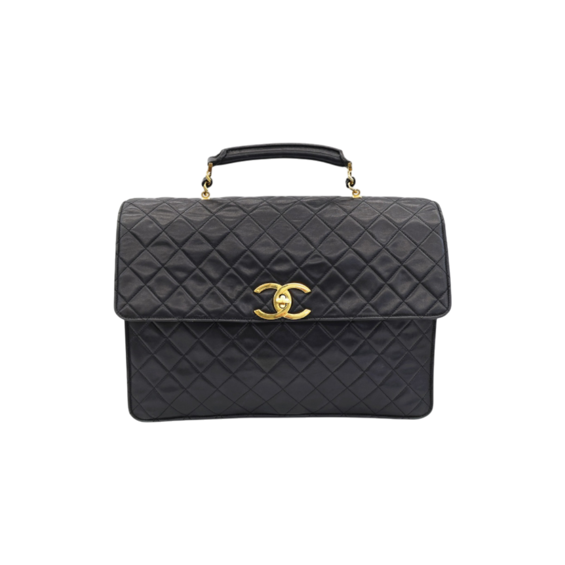샤넬 블랙 브리프케이스 A-A6209(Chanel Black Briefcase)