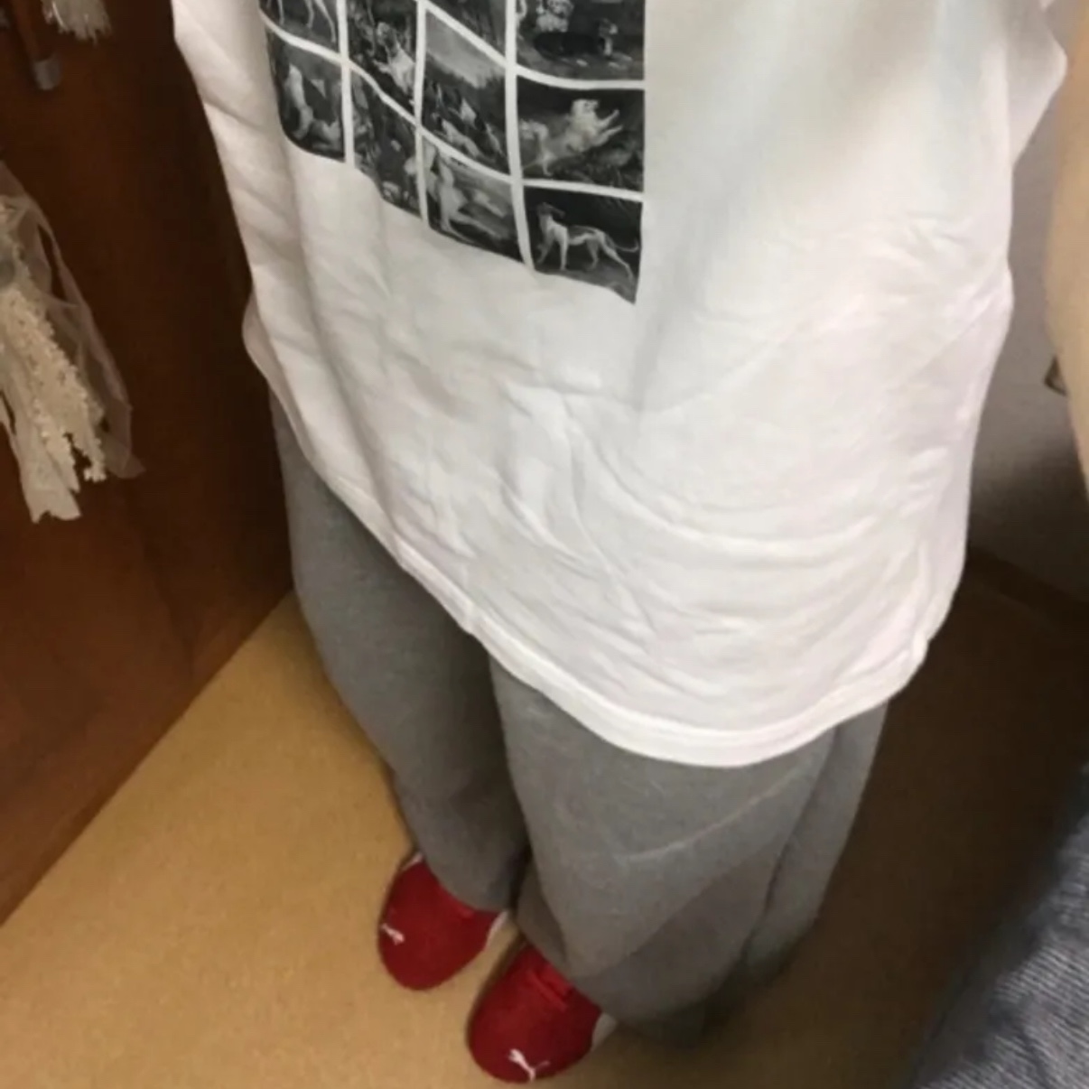 Puma Speedcat OG Red White 착용 스타일