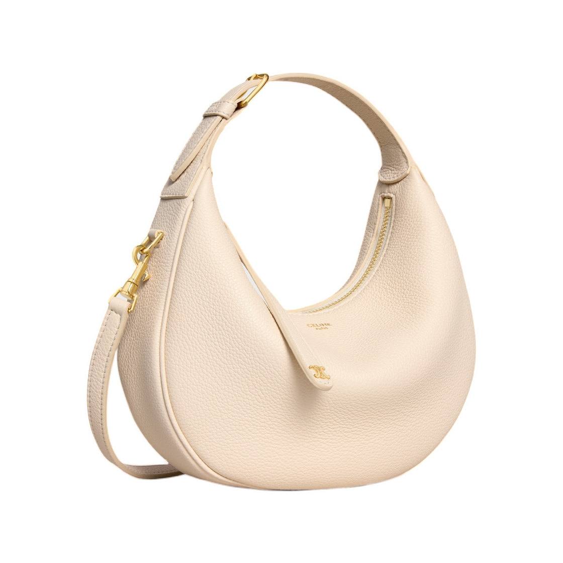 셀린느 틴 셀린느 룰루 그레인드 카프스킨 크림(Celine Teen Celine Lulu in Grained Calfskin Cream) - 2