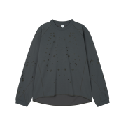 Goldwin 0 Graphic LS T-shirt Deep Charcoal - 25FW