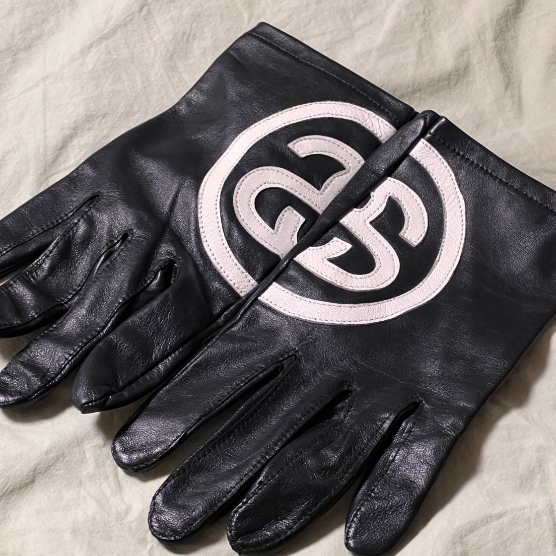 스투시 SS 링크 레더 글러브 블랙 | Stussy | KREAM