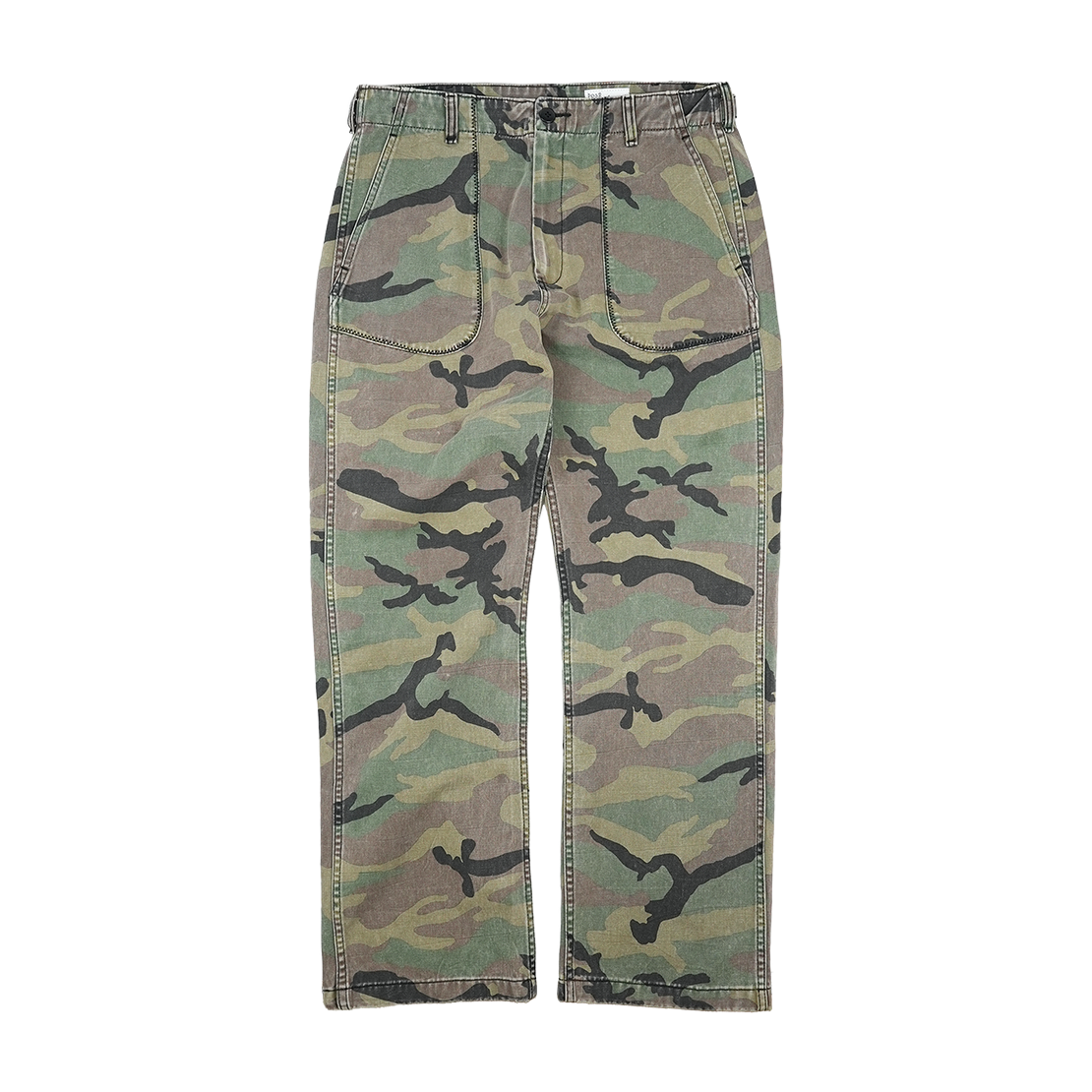 피오에스알 워시드 퍼티그 팬츠 카모(POSR Washed Fatigue Pants Camo)