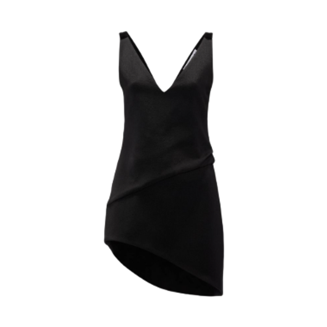 (W) JW 앤더슨 슬리브리스 미니 드레스 블랙((W) JW Anderson Sleeveless Mini Dress Black)