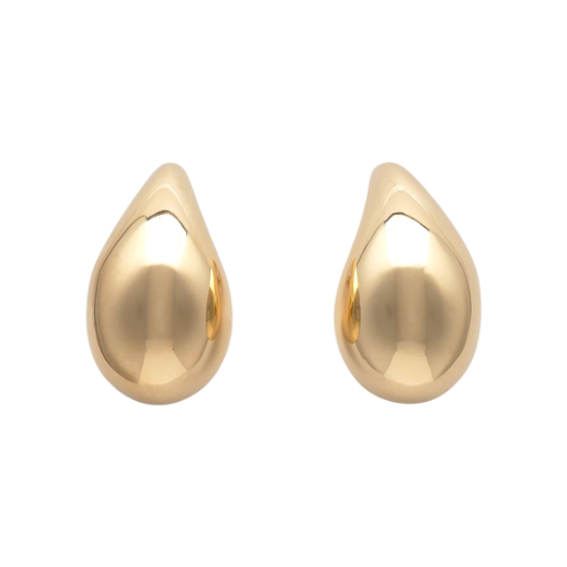 720038VAHU08120 (W) Bottega Veneta Drop Earrings Yellow Gold
