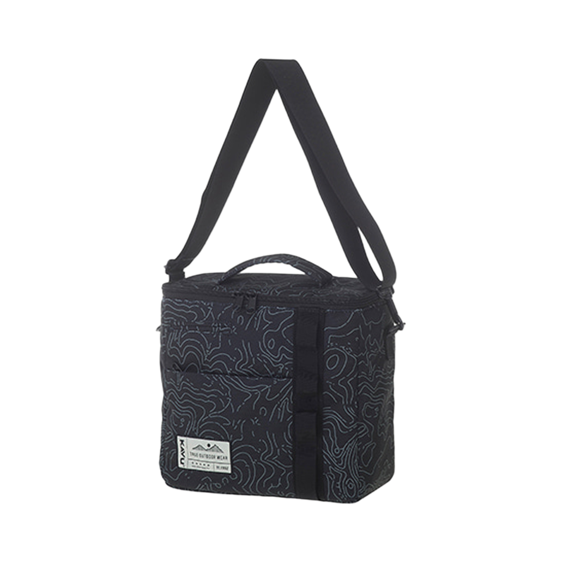P0000DDX KAVU Snack Sack Black Topo