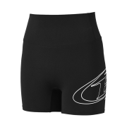 BORN TO WIN W Stroke B 3.5 Biker Shorts Black