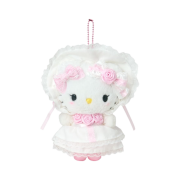 Sanrio Hello Kitty White Frill Mascot Holder
