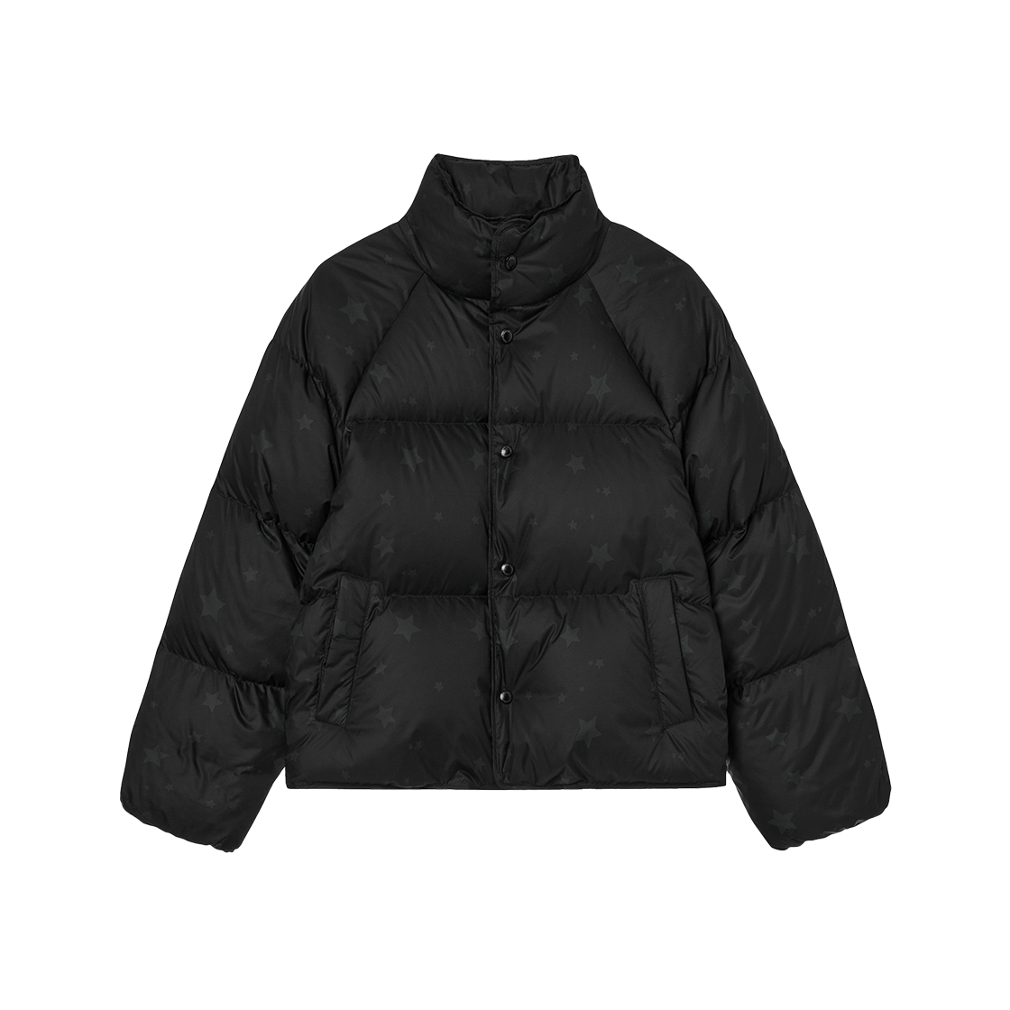 에이이에이이 스타 푸퍼 다운 자켓 블랙(AEAE Star Puffer Down Jacket Black)