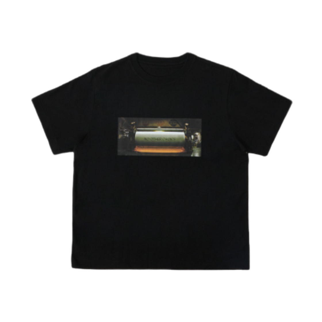 콤포트 x 어쩔수가없다 페이퍼 밀 티셔츠 블랙(Comfort x No Other Choice Paper Mill T-Shirt Black)
