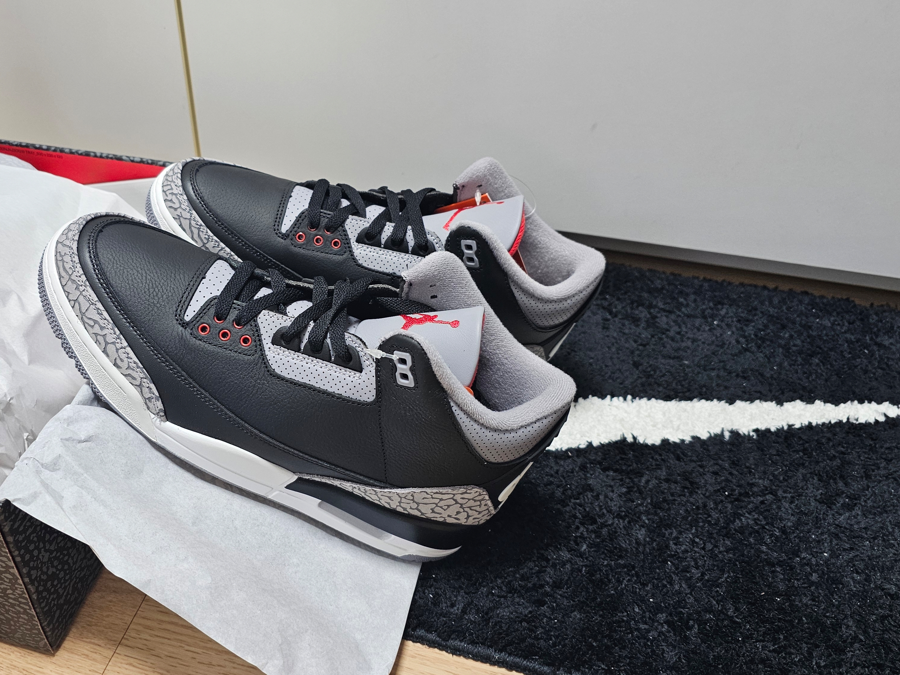 Jordan 3 Retro Black Cement 2024 착용 스타일