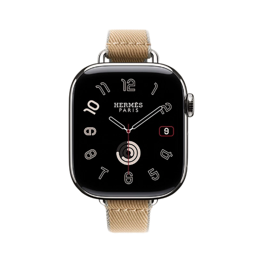 애플 워치 에르메스 11 42mm 티타늄 케이스 트윌 점프 아틀라주 싱글 투어 크라프트 블루 글라시에 (국내 정식 발매 제품)(Apple Watch Hermes Series 11 42mm Titanium Case with Twill Jump Attelage Single Tour Kraft Bleu Glacier (Korean Ver.))