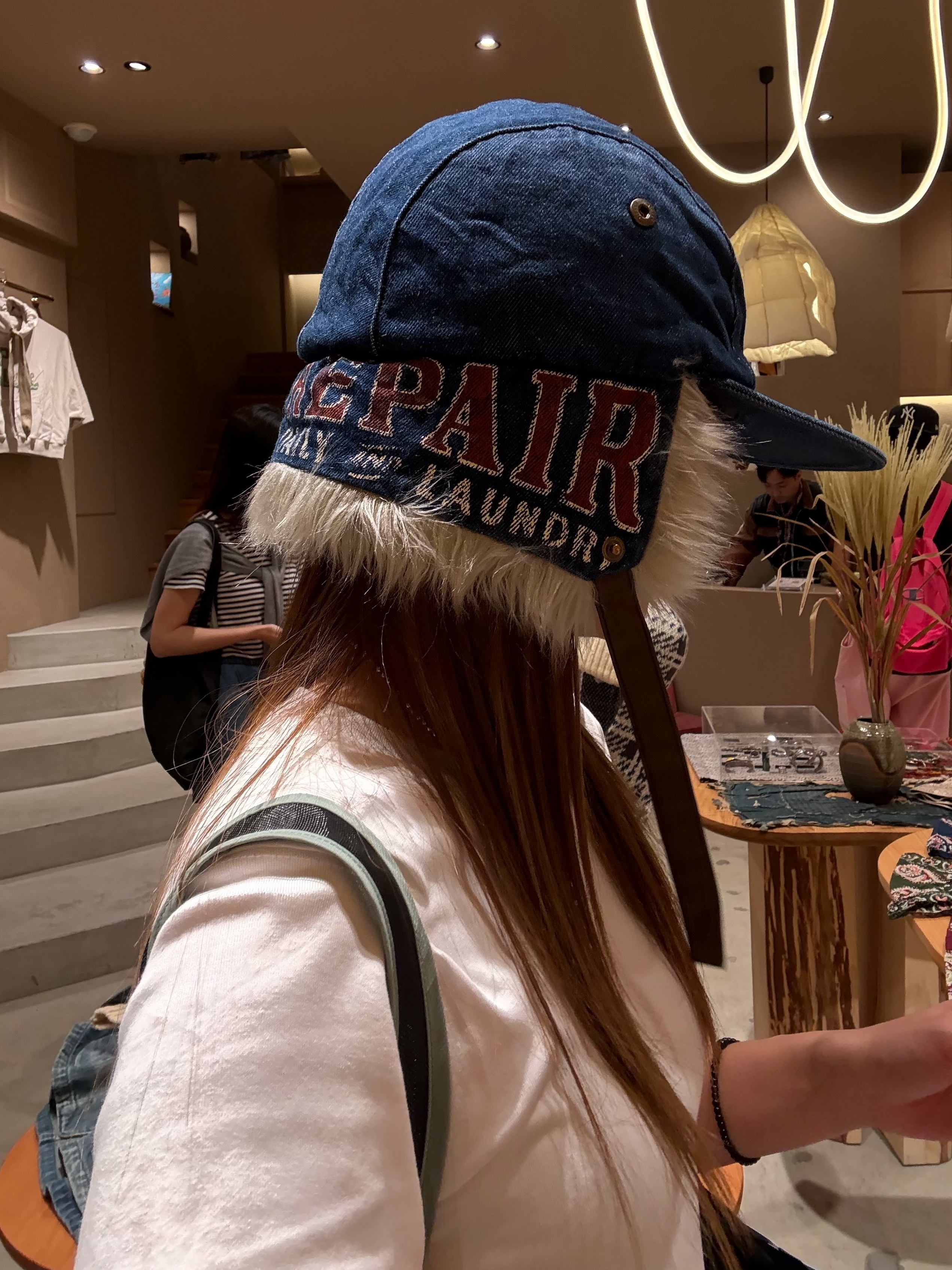 Kapital 11.5 oz. Denim Laundry Hunter Cap Indigo 착용 스타일