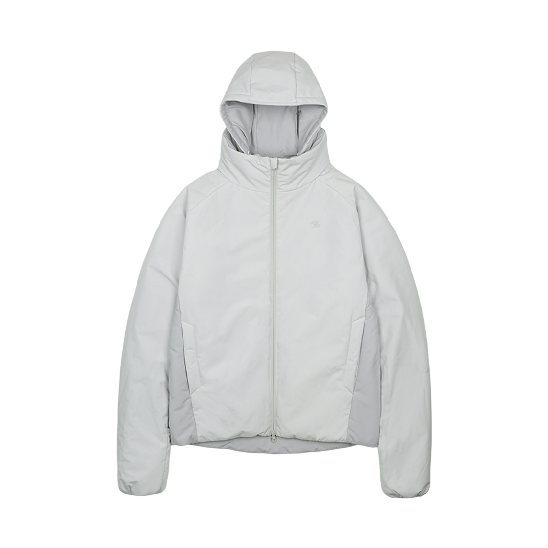 SG2503OTDP04 Sansan Gear Reversible Puffer Jacket Light Grey