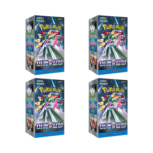 - Pokemon TCG Scarlet & Violet Expansion Pack Future Flash 4 Boxes (Total Pack of 120/Korean Ver.)