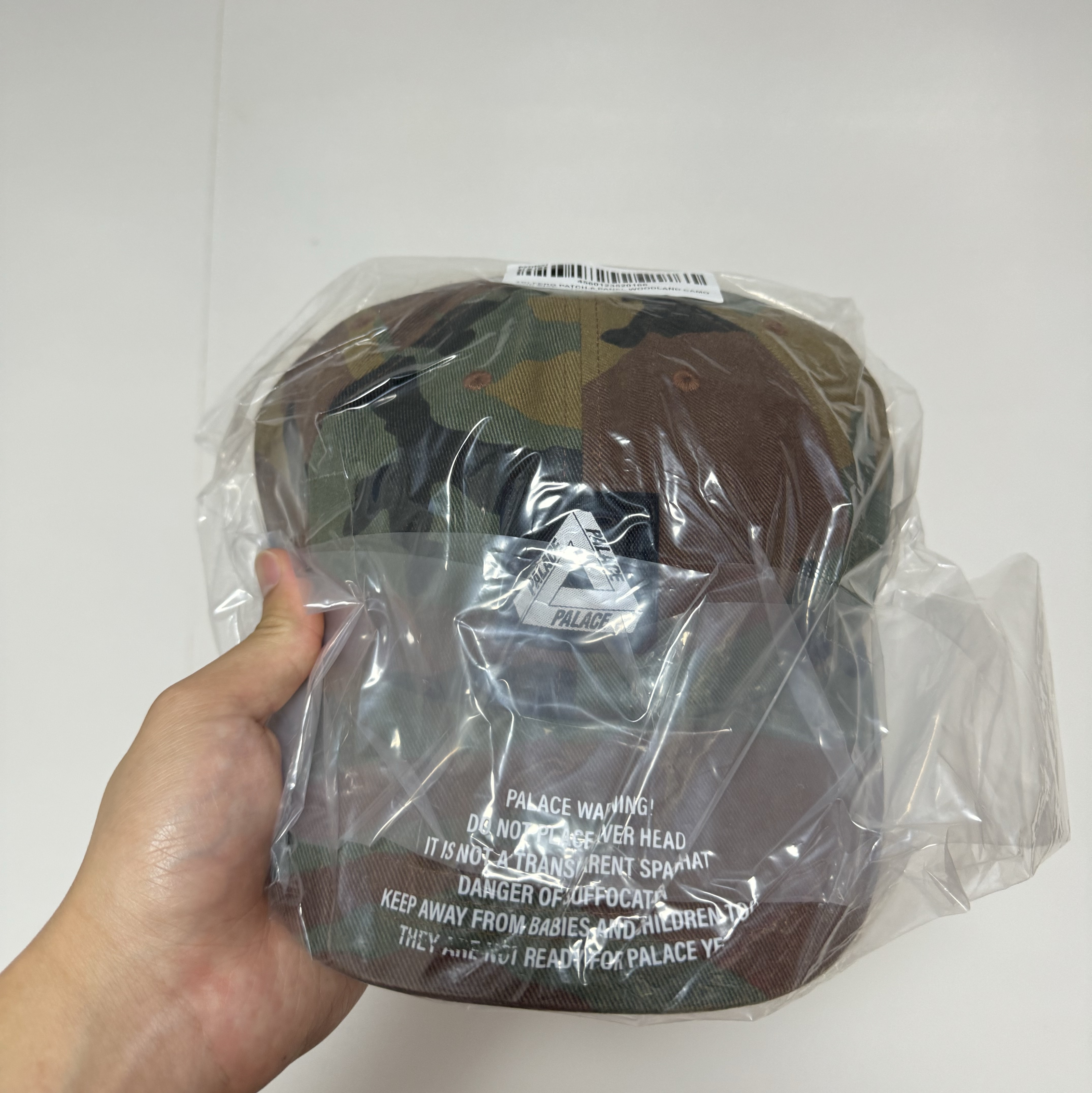 Palace Tri-Ferg Patch 6-Panel Woodland Camo - 24FW 착용 스타일