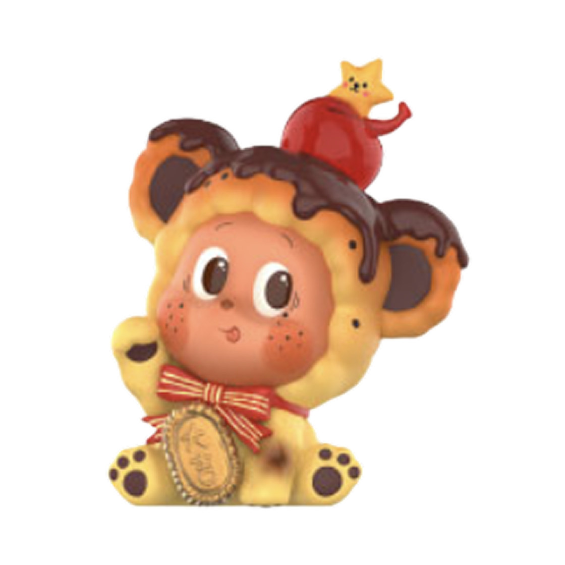 팝마트 작은별 맛있는 한 입 시리즈 피규어 럭키 푸딩 (개봉박스)(Pop Mart Twinkle Twinkle Savor the Moment Series Figures Lucky Pudding (Opened Case))