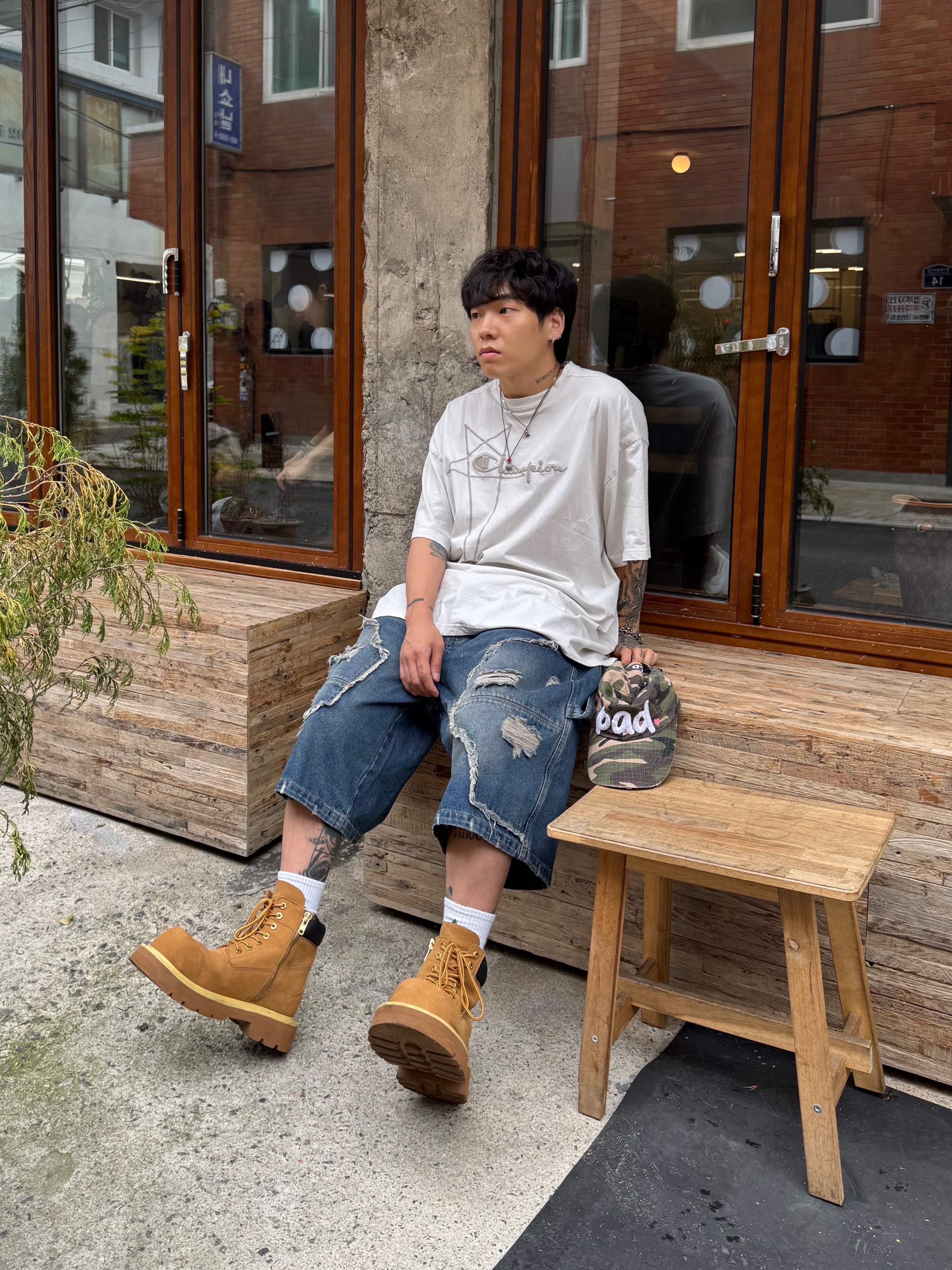 SOULESURES BOLD BELUGA Dune Camel 착용 스타일 - 2