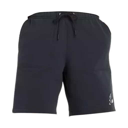 NBNVF42003-17 New Balance Shohei Ohtani Signature Fleece 9 Inch Shorts Dark Gray