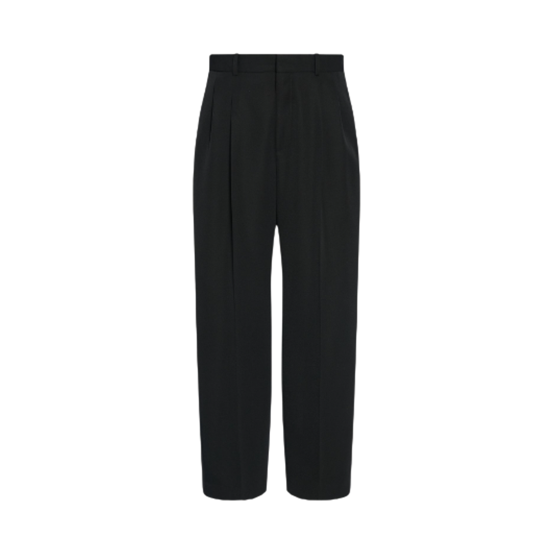1138W4081BLK The Row Zev Virgin Wool Pants Black