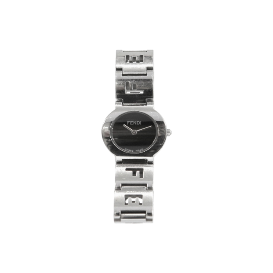 ITS8TH28MD7Q Fendi 3050L Round Steel Silver Watch