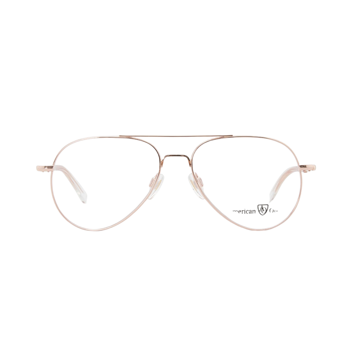 아메리칸 옵티컬 제너럴 로즈 골드 클리어 렌즈(American Optical General Rose Gold Clear Lenses)