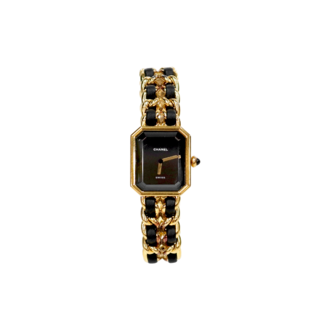 샤넬 블랙 20mm 프리미에르 골드 시계 A-B31329(Chanel Black 20mm Premiere Gold Watch)