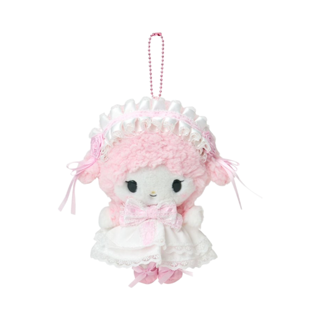 010529 Sanrio My Sweet Piano White Frill Mascot Holder