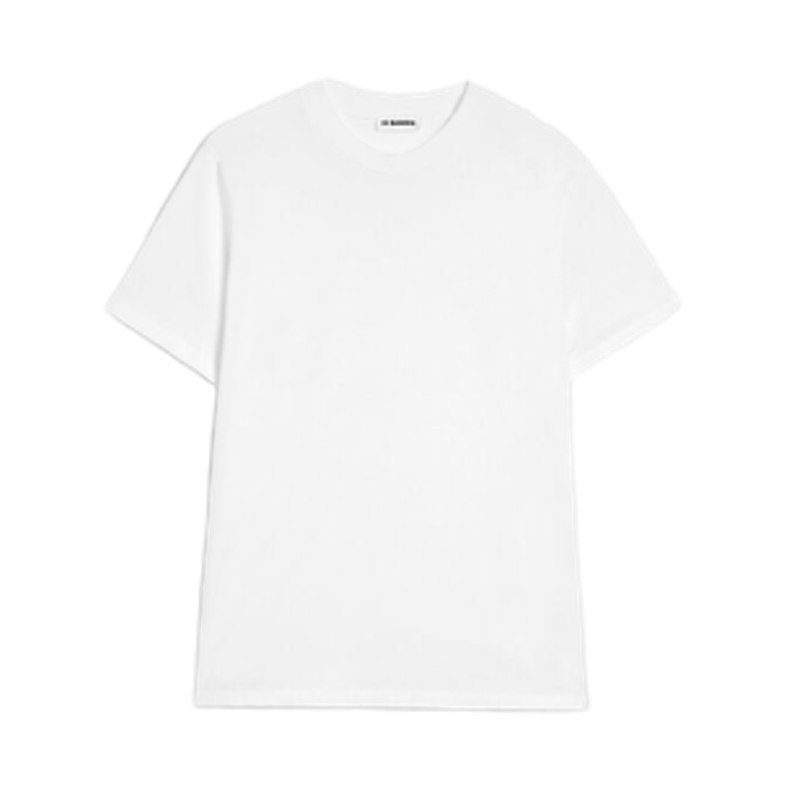 질 샌더 코튼 크루넥 티셔츠 화이트(Jil Sander Cotton Crewneck T-Shirt White)