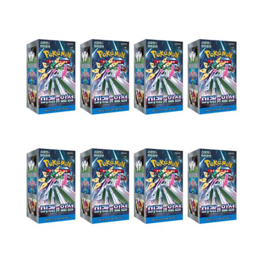 포켓몬 TCG 스칼렛 & 바이올렛 확장팩 미래의 일섬 8박스 (총 240팩/한글판)(Pokemon TCG Scarlet & Violet Expansion Pack Future Flash 8 Boxes (Total Pack of 240/Korean Ver.)) - 1