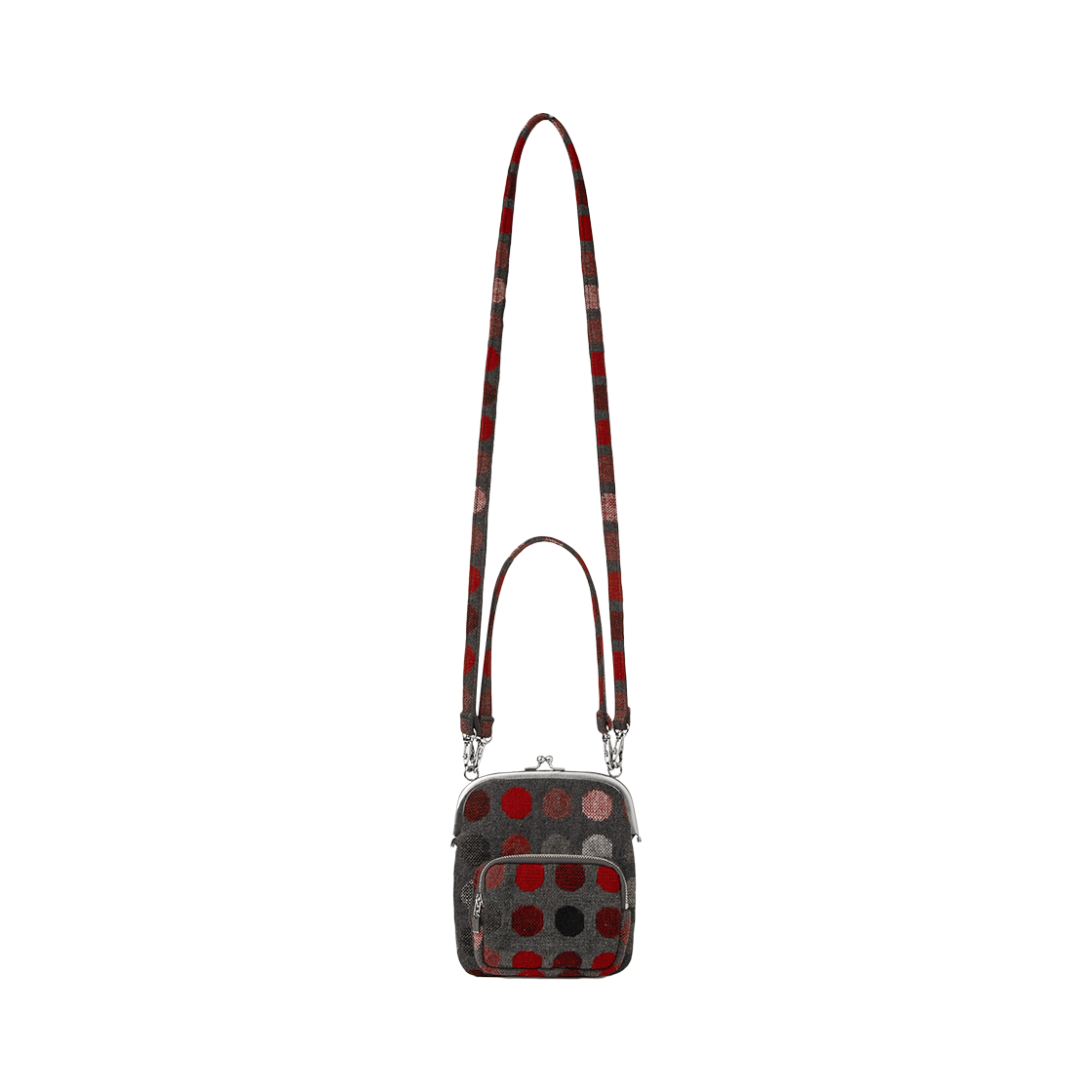 에이이에이이 미니 포켓 투웨이 백 도트 차콜(AEAE Mini Pocket 2way Bag Dot Charcoal)