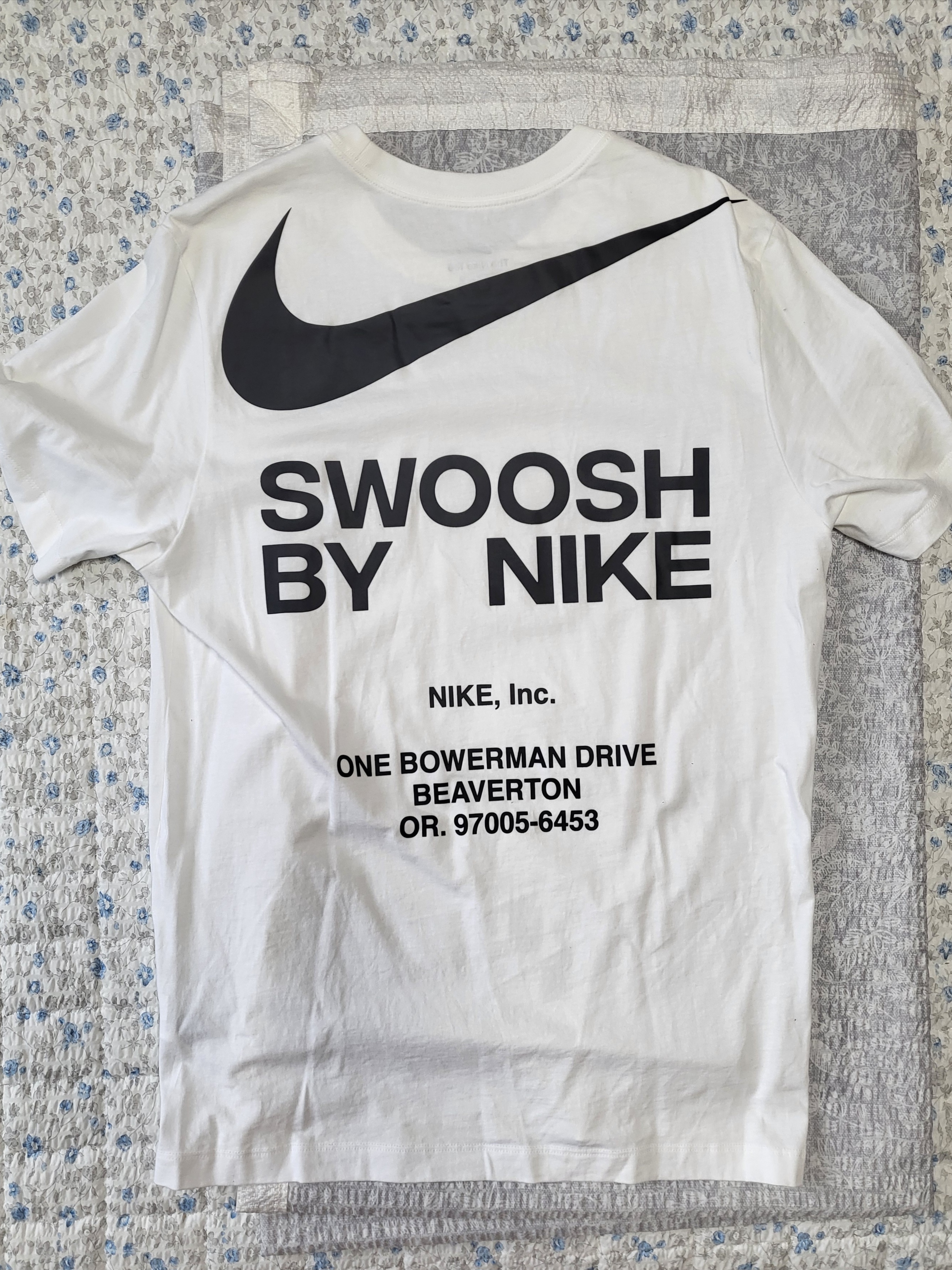 Nike NSW Short Sleeve T-Shirt White - Asia 착용 스타일 - 2