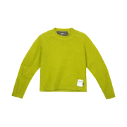 (W) Satisfy FuzzFleece AD Long T-Shirt Grenoble Green