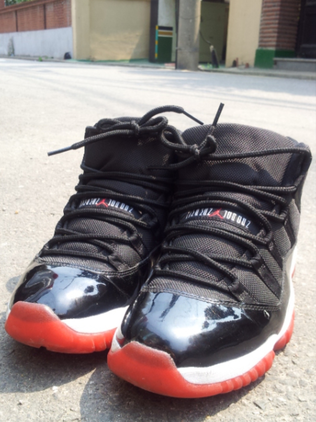 Jordan 11 Retro Bred 2012 착용 스타일