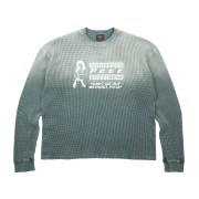 POSR Overdyed POSR Waffle Tee Faded Green
