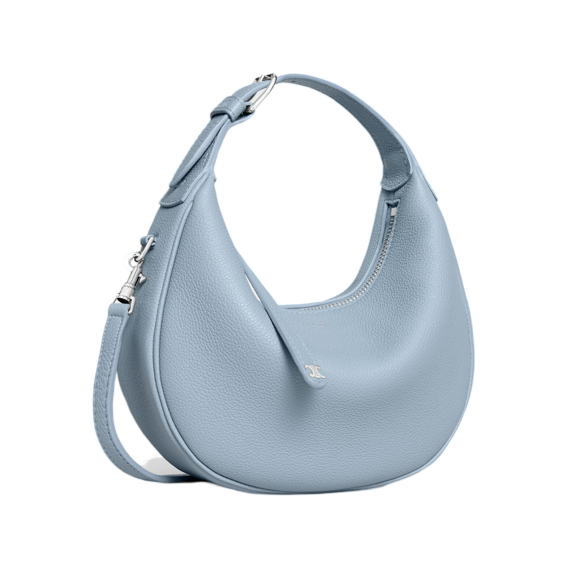 셀린느 틴 셀린느 루루 그레인드 카프스킨 라이트 데님(Celine Teen Celine Lulu in Grained Calfskin Light Denim) - 2