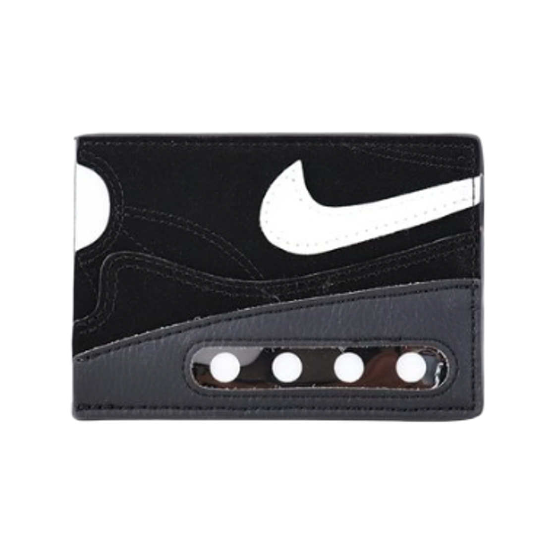 나이키 아이콘 에어맥스 1 카드 월렛 블랙 화이트(Nike Icon Air Max 1 Card Wallet Black White)