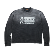 POSR Overdyed POSR Waffle Tee Faded Black